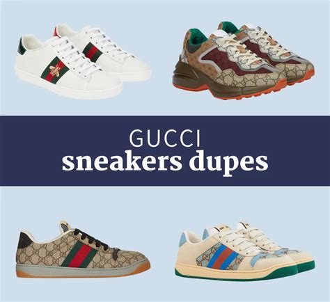 dupes sneakers gucci|loafers that look like gucci.